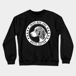 Irish Red and White Setter Fan Gift Crewneck Sweatshirt